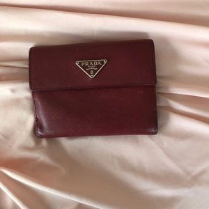 Prada antique wallet